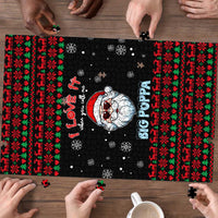 I Love It When You Call Me Big Poppa Christmas Christmas Puzzle Xmas Holiday Patterns - Wonder Print Shop