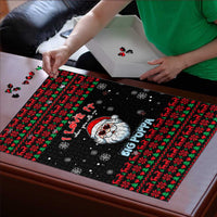 I Love It When You Call Me Big Poppa Christmas Christmas Puzzle Xmas Holiday Patterns - Wonder Print Shop