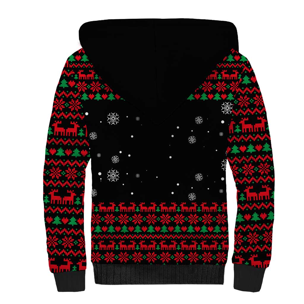 I Love It When You Call Me Big Poppa Christmas Christmas Sherpa Hoodie Xmas Holiday Patterns - Wonder Print Shop