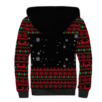 I Love It When You Call Me Big Poppa Christmas Christmas Sherpa Hoodie Xmas Holiday Patterns - Wonder Print Shop