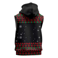 I Love It When You Call Me Big Poppa Christmas Christmas Sleeveless Zip Hoodie Xmas Holiday Patterns - Wonder Print Shop