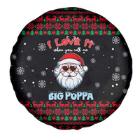 I Love It When You Call Me Big Poppa Christmas Christmas Spare Tire Cover Xmas Holiday Patterns - Wonder Print Shop