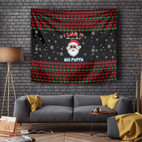 I Love It When You Call Me Big Poppa Christmas Christmas Tapestry Xmas Holiday Patterns - Wonder Print Shop