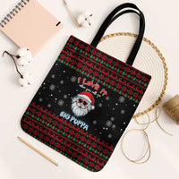 I Love It When You Call Me Big Poppa Christmas Christmas Tote Bag Xmas Holiday Patterns - Wonder Print Shop
