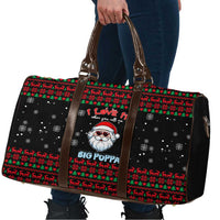 I Love It When You Call Me Big Poppa Christmas Christmas Travel Bag Xmas Holiday Patterns - Wonder Print Shop