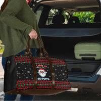 I Love It When You Call Me Big Poppa Christmas Christmas Travel Bag Xmas Holiday Patterns - Wonder Print Shop