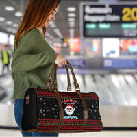 I Love It When You Call Me Big Poppa Christmas Christmas Travel Bag Xmas Holiday Patterns - Wonder Print Shop