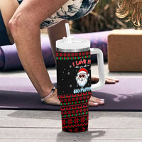 I Love It When You Call Me Big Poppa Christmas Christmas Tumbler With Handle Xmas Holiday Patterns - Wonder Print Shop
