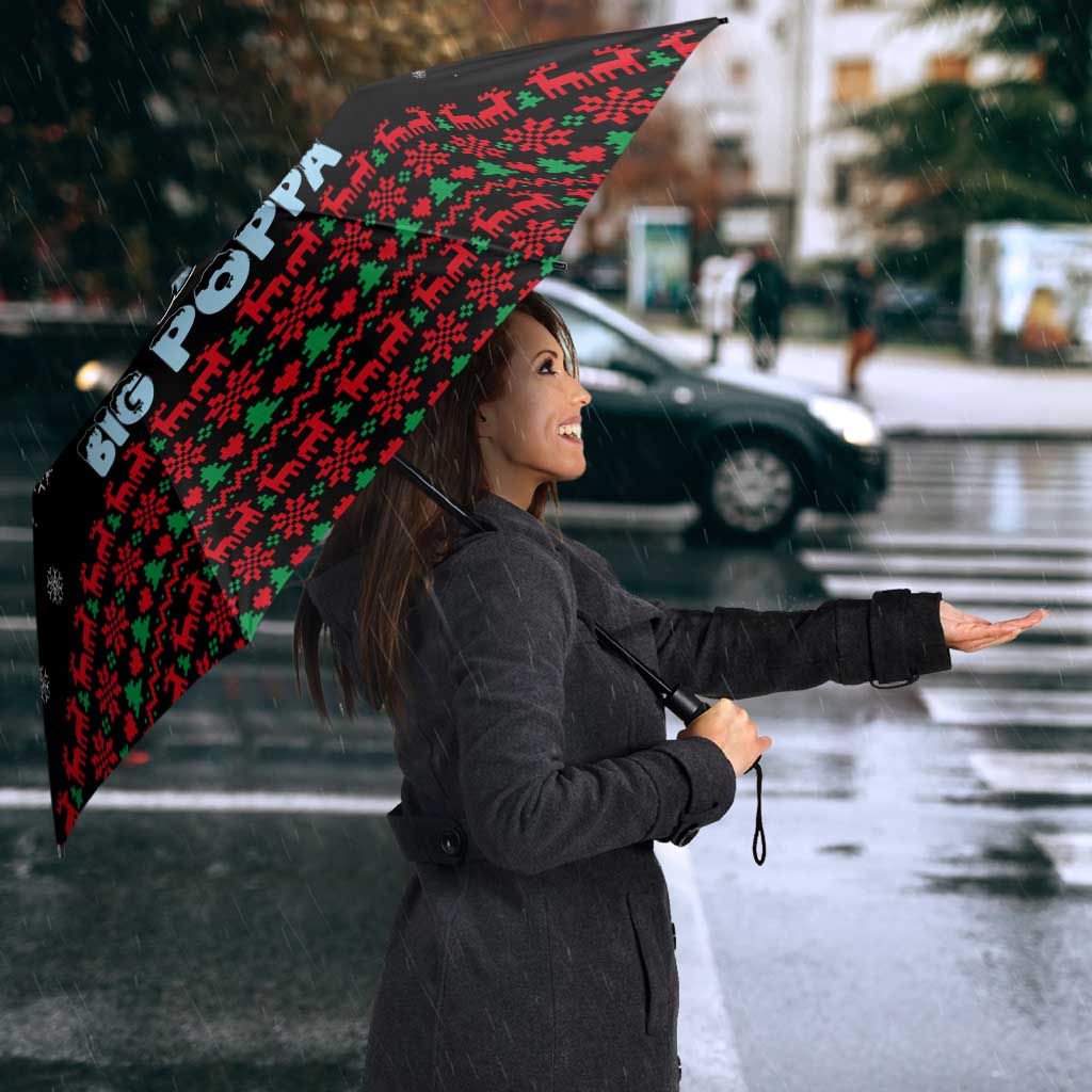 I Love It When You Call Me Big Poppa Christmas Christmas Umbrella Xmas Holiday Patterns - Wonder Print Shop