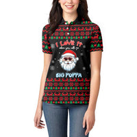 I Love It When You Call Me Big Poppa Christmas Christmas Women Polo Shirt Xmas Holiday Patterns - Wonder Print Shop