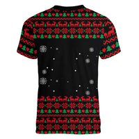 I Love It When You Call Me Big Poppa Christmas Christmas Women V-Neck T-Shirt Xmas Holiday Patterns - Wonder Print Shop
