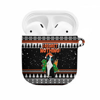 I Regret Nothing Cat Christmas Christmas AirPods Case Xmas Holiday Patterns - Wonder Print Shop