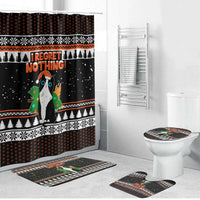 I Regret Nothing Cat Christmas Christmas Bathroom Set Xmas Holiday Patterns - Wonder Print Shop