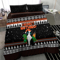 I Regret Nothing Cat Christmas Christmas Bedding Set Xmas Holiday Patterns - Wonder Print Shop