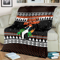 I Regret Nothing Cat Christmas Christmas Blanket Xmas Holiday Patterns - Wonder Print Shop