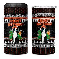I Regret Nothing Cat Christmas Christmas 4 in 1 Can Cooler Tumbler Xmas Holiday Patterns - Wonder Print Shop