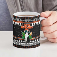 I Regret Nothing Cat Christmas Christmas Ceramic Mug Xmas Holiday Patterns - Wonder Print Shop