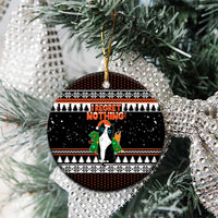 I Regret Nothing Cat Christmas Ceramic Ornament Xmas Holiday Patterns - Wonder Print Shop