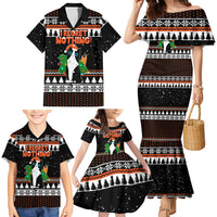 I Regret Nothing Cat Christmas Christmas Family Matching Mermaid Dress and Hawaiian Shirt Xmas Holiday Patterns - Wonder Print Shop