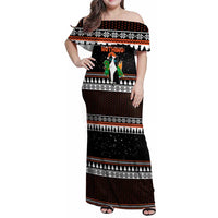 I Regret Nothing Cat Christmas Christmas Family Matching Off Shoulder Maxi Dress and Hawaiian Shirt Xmas Holiday Patterns - Wonder Print Shop