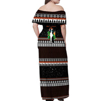 I Regret Nothing Cat Christmas Christmas Family Matching Off Shoulder Maxi Dress and Hawaiian Shirt Xmas Holiday Patterns - Wonder Print Shop