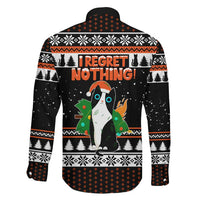 I Regret Nothing Cat Christmas Christmas Family Matching Puletasi and Hawaiian Shirt Xmas Holiday Patterns - Wonder Print Shop