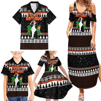 I Regret Nothing Cat Christmas Christmas Family Matching Summer Maxi Dress and Hawaiian Shirt Xmas Holiday Patterns - Wonder Print Shop
