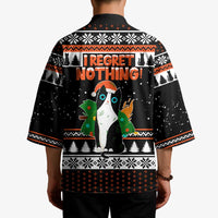 I Regret Nothing Cat Christmas Christmas Kimono Xmas Holiday Patterns - Wonder Print Shop