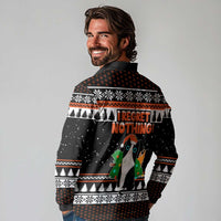 I Regret Nothing Cat Christmas Christmas Long Sleeve Polo Shirt Xmas Holiday Patterns - Wonder Print Shop