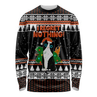 I Regret Nothing Cat Christmas Christmas Long Sleeve Shirt Xmas Holiday Patterns - Wonder Print Shop