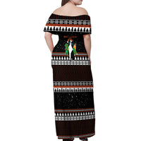 I Regret Nothing Cat Christmas Christmas Off Shoulder Maxi Dress Xmas Holiday Patterns - Wonder Print Shop