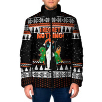 I Regret Nothing Cat Christmas Christmas Padded Jacket Xmas Holiday Patterns - Wonder Print Shop