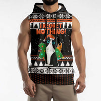 I Regret Nothing Cat Christmas Christmas Sleeveless Hoodie Xmas Holiday Patterns - Wonder Print Shop
