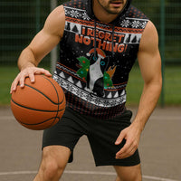 I Regret Nothing Cat Christmas Christmas Sleeveless Hoodie Xmas Holiday Patterns - Wonder Print Shop