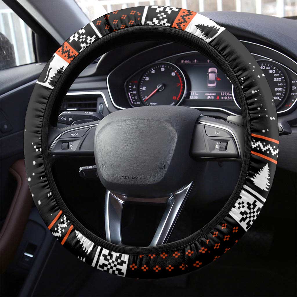 I Regret Nothing Cat Christmas Christmas Steering Wheel Cover Xmas Holiday Patterns - Wonder Print Shop
