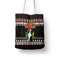 I Regret Nothing Cat Christmas Christmas Tote Bag Xmas Holiday Patterns - Wonder Print Shop