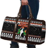 I Regret Nothing Cat Christmas Christmas Travel Bag Xmas Holiday Patterns - Wonder Print Shop