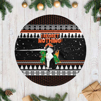 I Regret Nothing Cat Christmas Tree Skirt Xmas Holiday Patterns - Wonder Print Shop