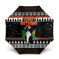 I Regret Nothing Cat Christmas Christmas Umbrella Xmas Holiday Patterns - Wonder Print Shop
