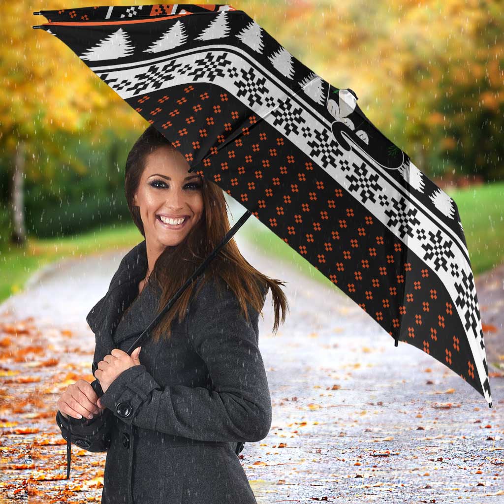I Regret Nothing Cat Christmas Christmas Umbrella Xmas Holiday Patterns - Wonder Print Shop