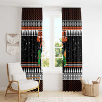 I Regret Nothing Cat Christmas Christmas Window Curtain Xmas Holiday Patterns - Wonder Print Shop