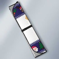 Reindeer Beer Christmas Auto Sun Shade Xmas Holiday Patterns - Wonder Print Shop
