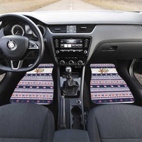 Reindeer Beer Christmas Car Mats Xmas Holiday Patterns - Wonder Print Shop