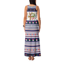 Reindeer Beer Christmas Family Matching Tank Maxi Dress and Hawaiian Shirt Xmas Holiday Patterns - Wonder Print Shop