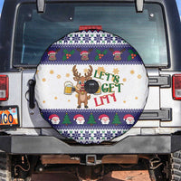 Reindeer Beer Christmas Spare Tire Cover Xmas Holiday Patterns - Wonder Print Shop