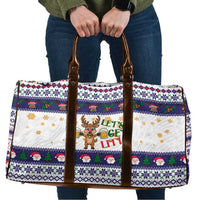 Reindeer Beer Christmas Travel Bag Xmas Holiday Patterns - Wonder Print Shop