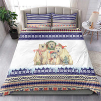 Polar Bears Christma Christmas Bedding Set Xmas Holiday Patterns - Wonder Print Shop