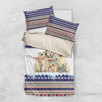 Polar Bears Christma Christmas Bedding Set Xmas Holiday Patterns - Wonder Print Shop