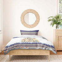 Polar Bears Christma Christmas Bedding Set Xmas Holiday Patterns - Wonder Print Shop