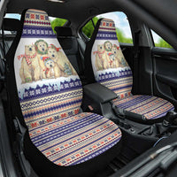 Polar Bears Christma Christmas Car Seat Cover Xmas Holiday Patterns - Wonder Print Shop